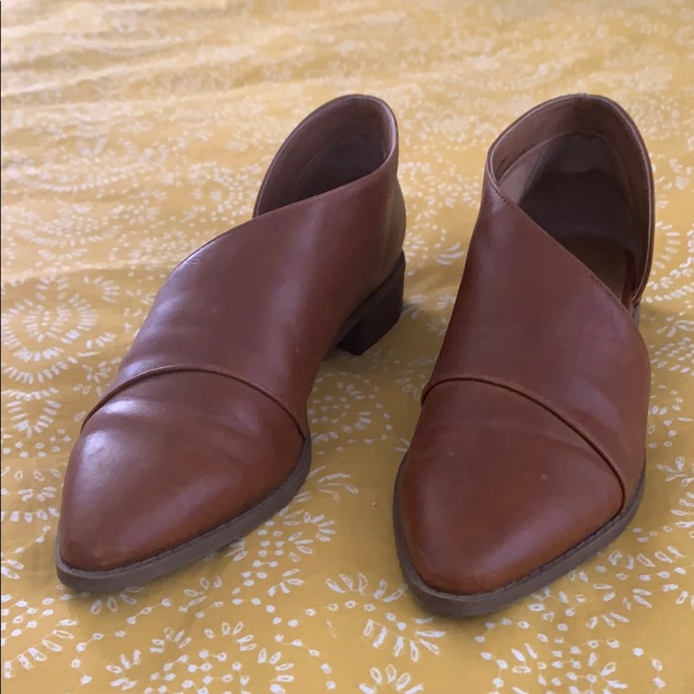 Brown booties